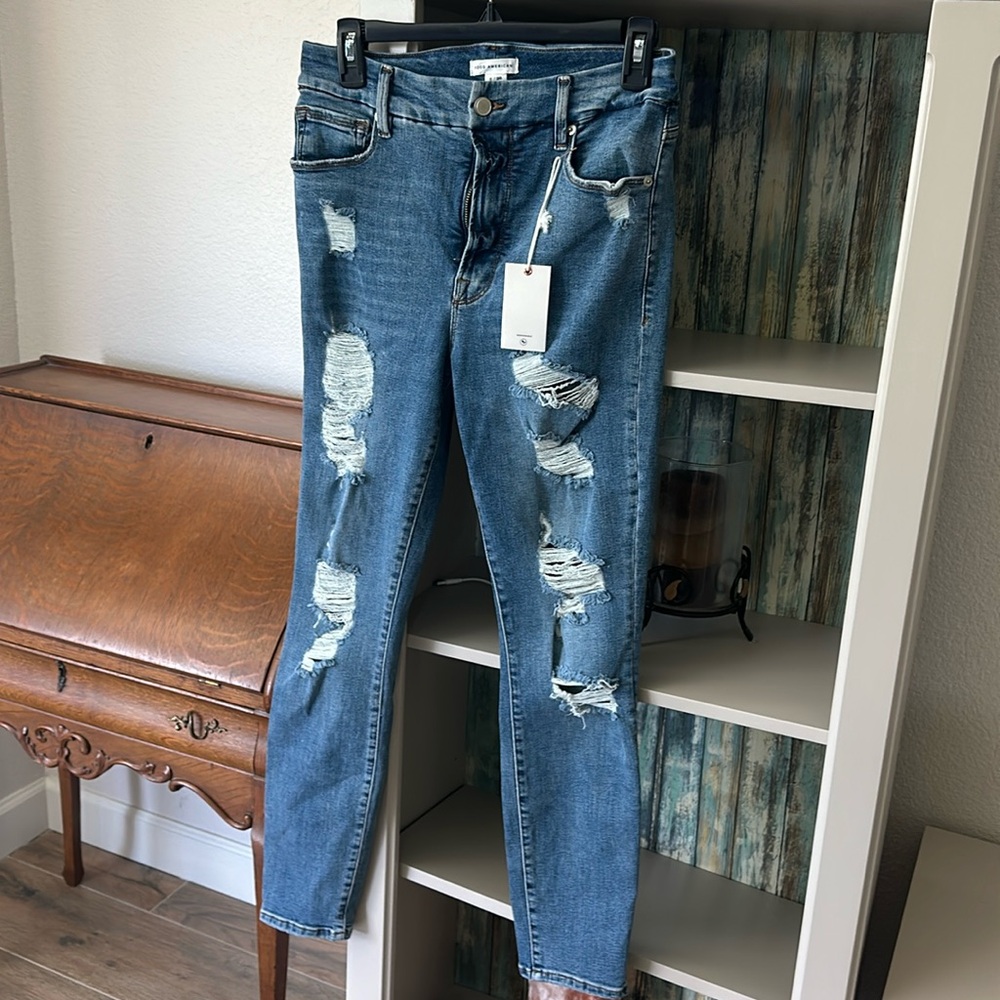 Good American skinny jeans good legs